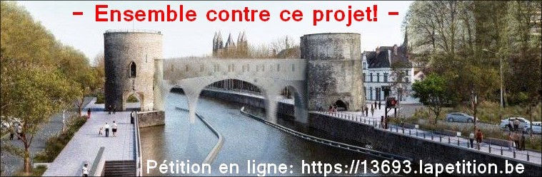 Depardieu s'engage en faveur du Pont des Trous, vestige médiéval unique (Tournai)