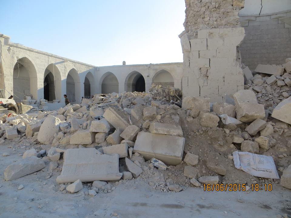 © SHOSI project - Bombardement du Musée de mosaïques - Musée de Maarat el-Nu‘man (Idleb, Syrie du Nord)