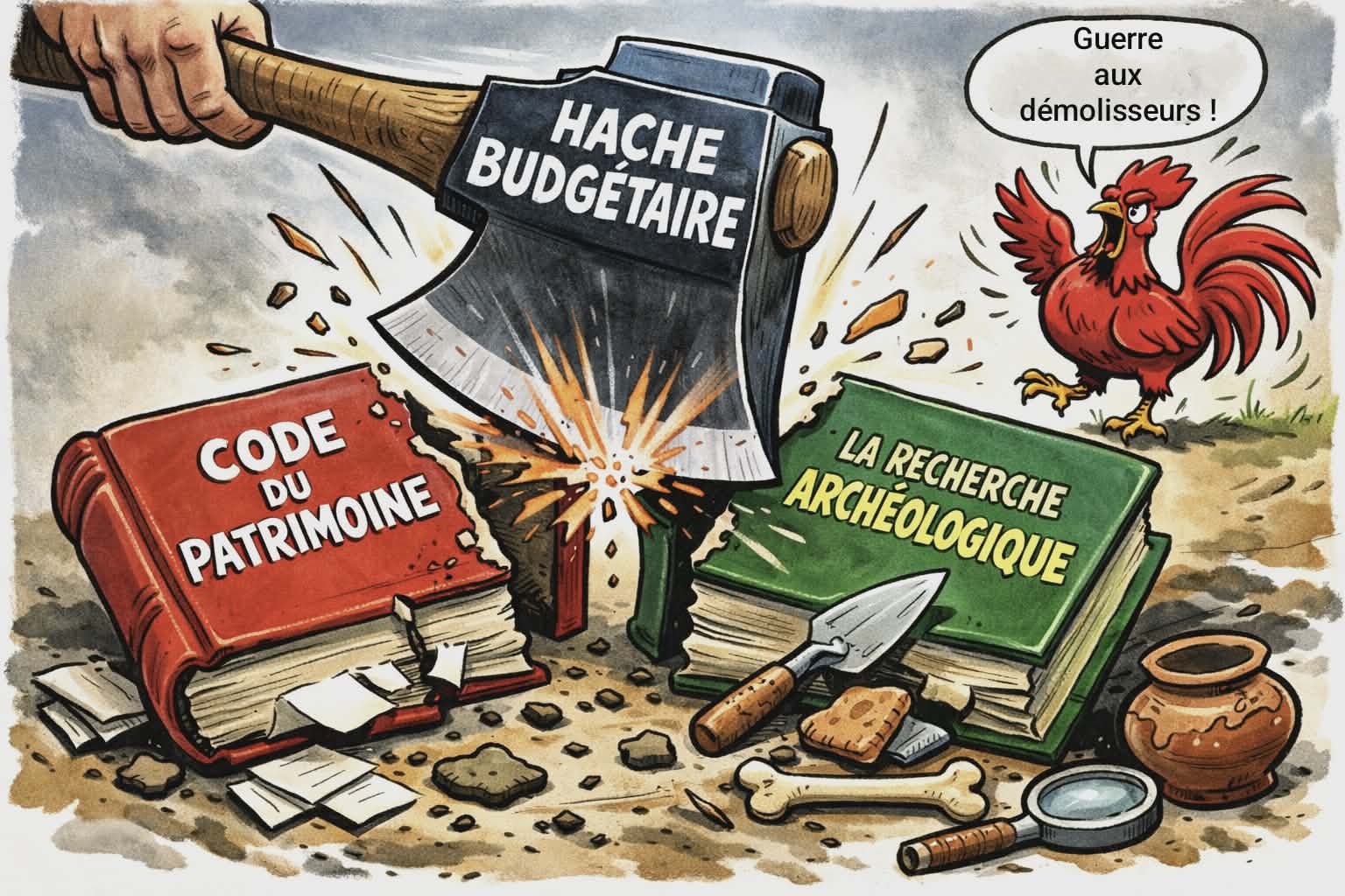 Communiqu&eacute; &mdash; Alerte majeure sur l&rsquo;arch&eacute;ologie en Wallonie ! (Communaut&eacute; Historia, 18 d&eacute;cembre 2025)